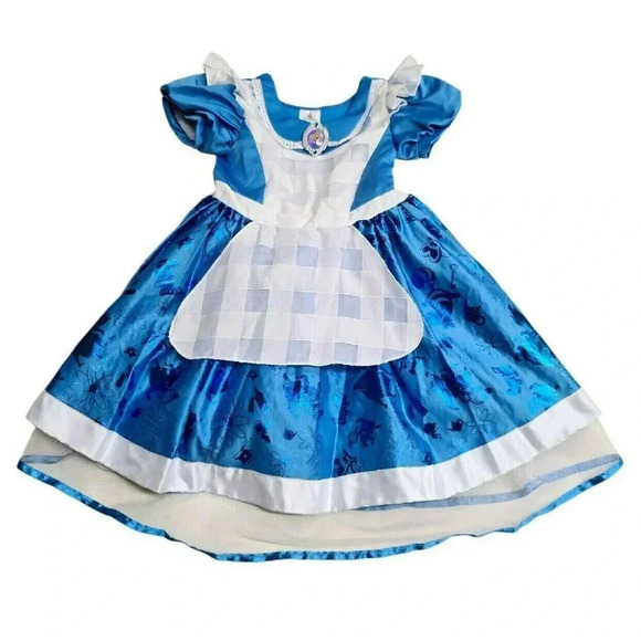 Disney Other - Disney Store Alice In Wonderland Dress - Girls 5/6